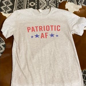 Bella canvas patriotic tshirt